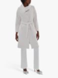 James Lakeland Large Collar Belted Coat, Cream