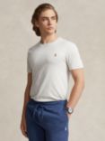 Ralph Lauren Cotton Logo Embroidered T-Shirt, State Heather, State Heather