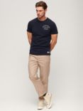 Superdry Vintage Athletic Short Sleeve T-Shirt, Rich Navy