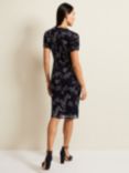 Phase Eight Remi Floral Mesh Dress, Multi
