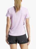 adidas Run It Short Sleeve Running Top, Bliss Lilac