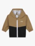 BOSS Baby Colour Block Windbreaker, Brown/Black