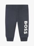 BOSS Baby Logo Embroidered Joggers, Black