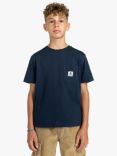 Element Kids' Pocket Organic Cotton Crew Neck T-Shirt, Eclipse Navy
