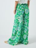 Fabienne Chapot Palapa Floral Print Trousers, Green Apple/Grass