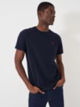 Crew Clothing Crew Neck T-Shirt, Navy Blue