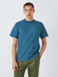 Armor Lux x Denham Comfort Fit Plain Short Sleeve T-Shirt, Blue