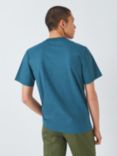 Armor Lux x Denham Comfort Fit Plain Short Sleeve T-Shirt, Blue