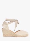 Barbour Juana Wedge Heel Espadrilles, Beige