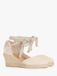 Barbour Juana Wedge Heel Espadrilles, Beige