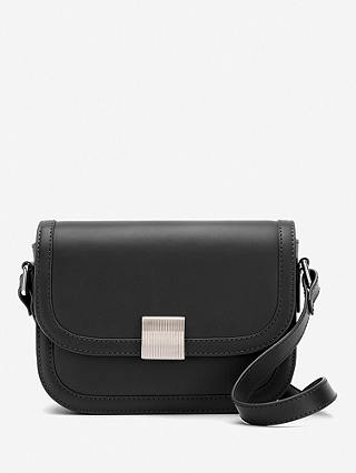 Mint Velvet Leather Boxy Crossbody Bag