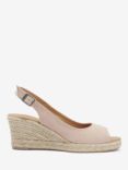 Barbour Glamis Suede Wedge Heel Espadrilles