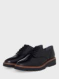 Hobbs Chelsey Leather Flatform Brogues, Black