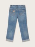 Monsoon Kids' Mid Wash Denim Jeans, Blue
