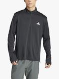 adidas Train Essentials Training 1/4 Zip Long Sleeve Top, Black