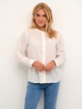 KAFFE Rose Textured Blouse