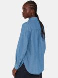 Whistles Hailey Denim Shirt, Blue