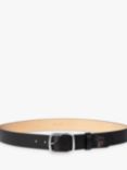 Paul Smith Zebra Leather Belt, Black