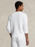 Ralph Lauren Cotton Terry Long Sleeve Top, White