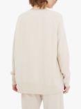 Chinti & Parker Cashmere Slouchy Jumper, Bone