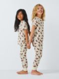 Brand Threads Kids' Gruffalo Print Pyjamas Set, Natural