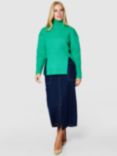 Closet London Ribbed Jumper, Green