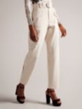 Ted Baker Gracieh High Waisted Belted Tapered Cargo Trousers