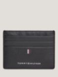 Tommy Hilfiger Leather Card Holder, Black