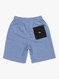 Quicksilver Kids' Take Us Back Loose Fit Drawcord Sweat Shorts, Hydrangea