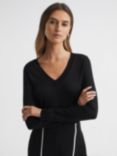 Reiss Brady V-Neck Top