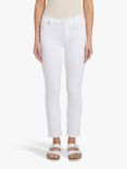 7 For All Mankind Roxanne Slim Fit Ankle Jeans, White