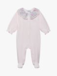 Trotters Baby Felicite Willow Collar Bodysuit, Pink/Multi