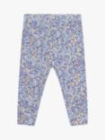 Trotters Baby Liberty's Wiltshire Floral Print Leggings, Lilac