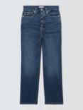 Good American Curve Straight Leg Jeans, Indigo 593