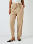 Weekend MaxMara Occ High Rise Belted Trousers, Sand