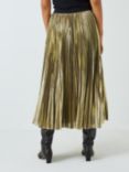 Weekend MaxMara Nurra Pleated Midi Skirt, Gold