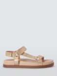 AND/OR Leap Leather Footbed Sandals