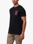 Psycho Bunny Lancaster Cross Bunny T-Shirt, Black