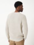 Crew Clothing Wilden Wool Blend Waffle Stitch Knit Jumper, Oatmeal, Oatmeal