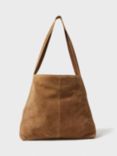 Crew Clothing Hobo Leather Tote Bag, Tan