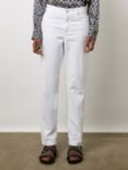 Gerard Darel Chloe Slim Leg Jeans, White