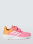 adidas Kids' Tensaur Run Trainers, Pink/White