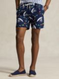 Ralph Lauren Seersucker Swim Shorts, Windward Sail