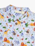 JoJo Maman Bébé Baby Safari Pirates Shirt, Blue