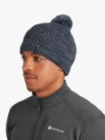 Montane Pip Merino Wool Blend Bobble Hat, Eclipse Blue