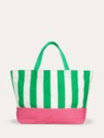 Boden Relaxed Canvas Stripe Tote Bag