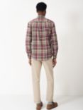 Crew Clothing Monty Check Broadcloth Shirt, Brown/Multi