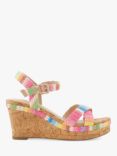 Dune Kelisa Braided Wedge Heel Sandals, Multi