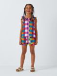 Olivia Rubin Kids' Sara Rainbow Check Shorts, Multi