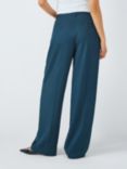 Theory Single Pleat Tailored Trousers, Nocturne Navy